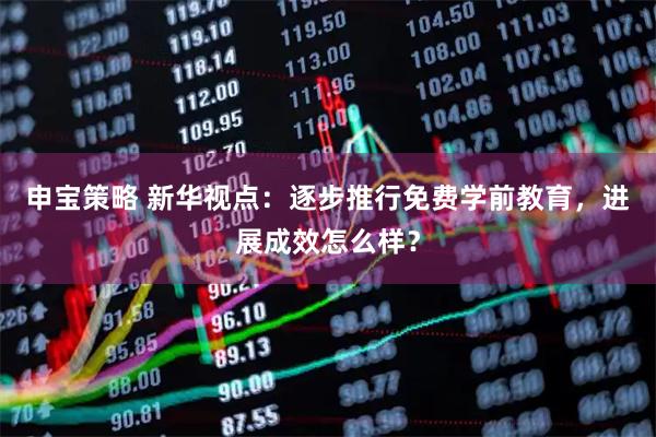 申宝策略 新华视点：逐步推行免费学前教育，进展成效怎么样？